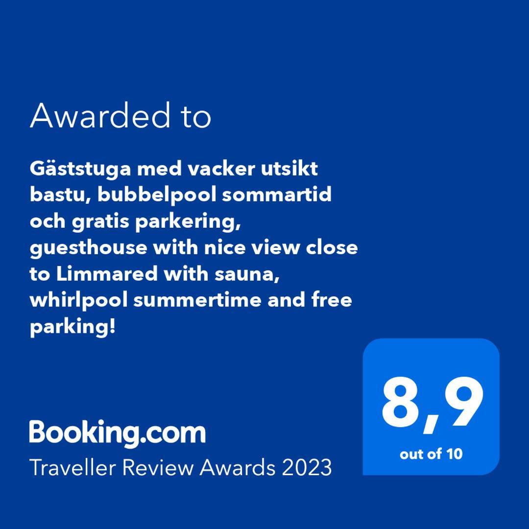 Gaeststuga I Vacker Natur, Bastu, Bubbelpool Sommartid Och Gratis Parkering Naera Ulricehamn Och Lassalyckan, Guesthouse With Nice View With Sauna And Free Parking Close To Dalsjoefors And Fishing ボロース エクステリア 写真
